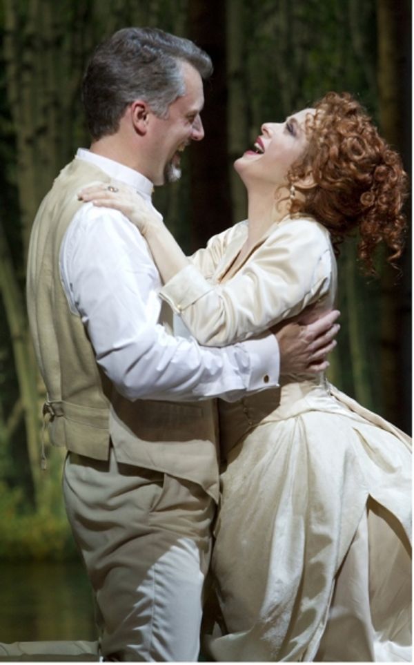 Stephen R. Buntrock and Bernadette Peters Photo